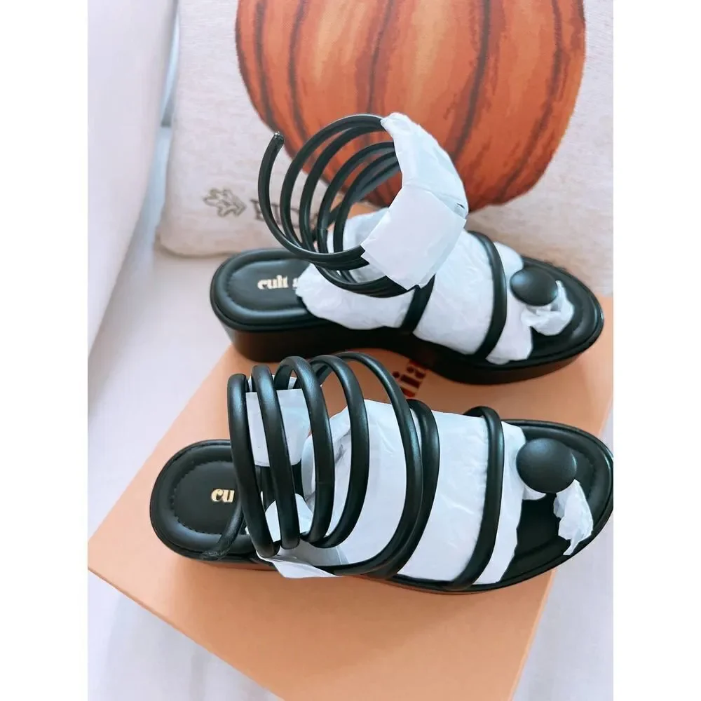 cult gaia alba platform sandal black 36